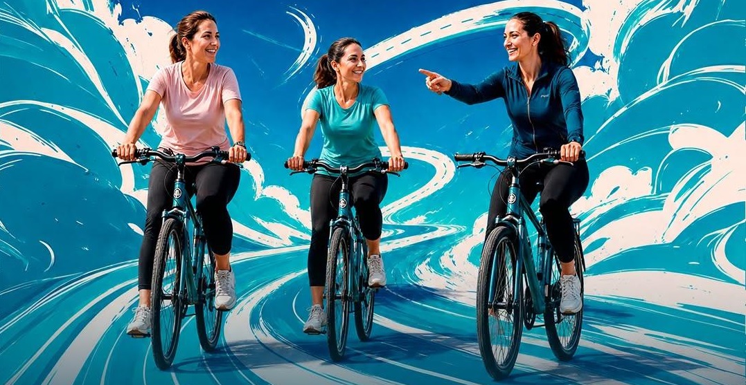 Kepez’de kadınlar hayallerine pedal çeviriyor