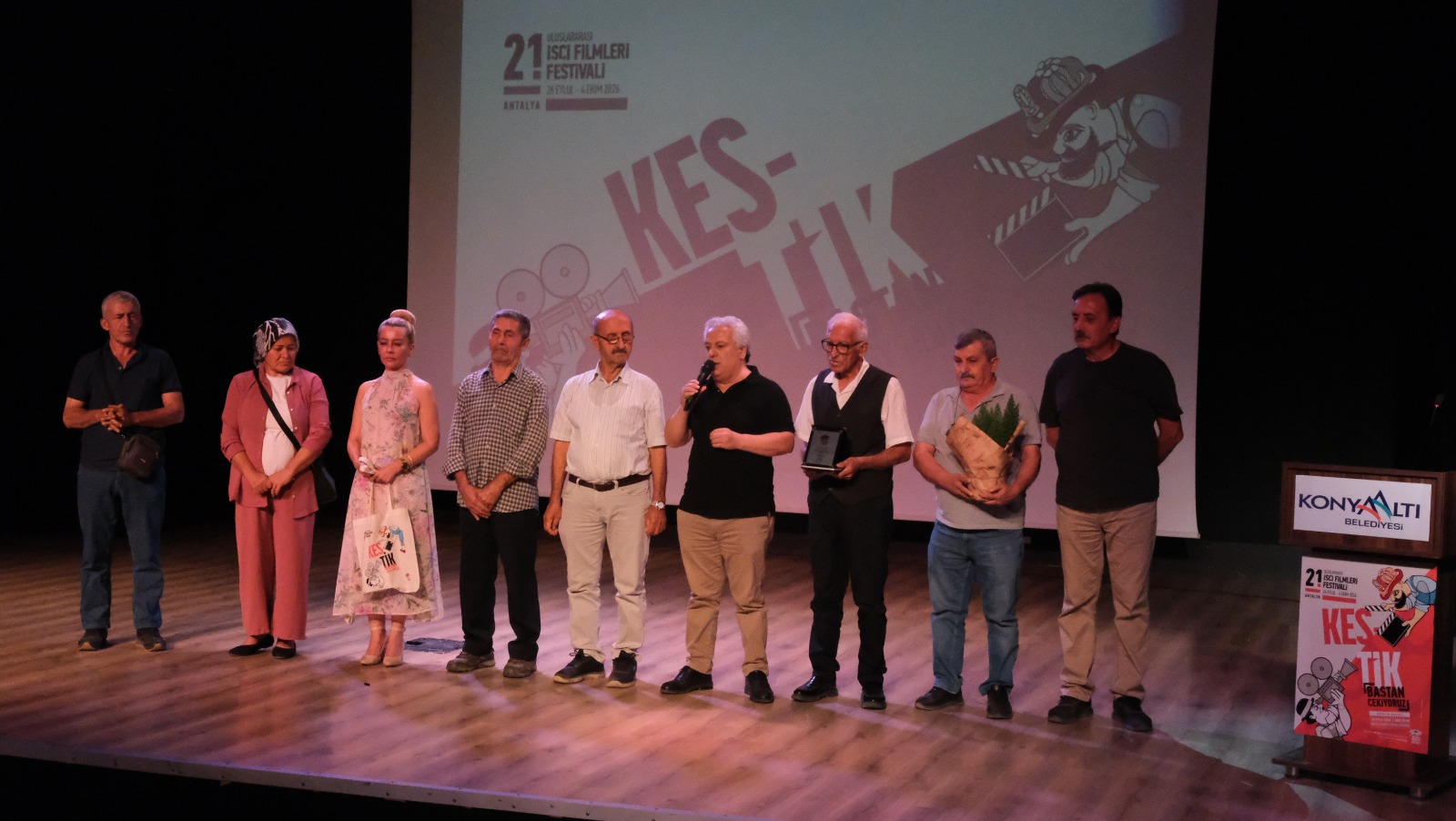 İşçi Filmleri Festivali’nde Dayanışma Plaketleri Doğa ve Yaşam Savunucularına