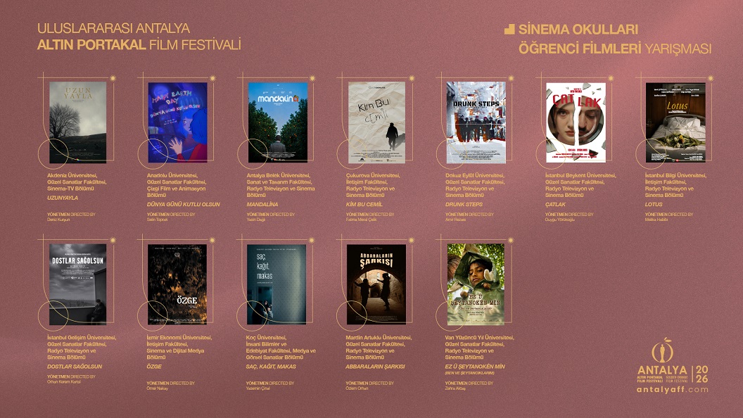 Altın Portakal’da “Sinema Okulları Öğrenci Filmleri Yarışması”nda finalistler açıklandı
