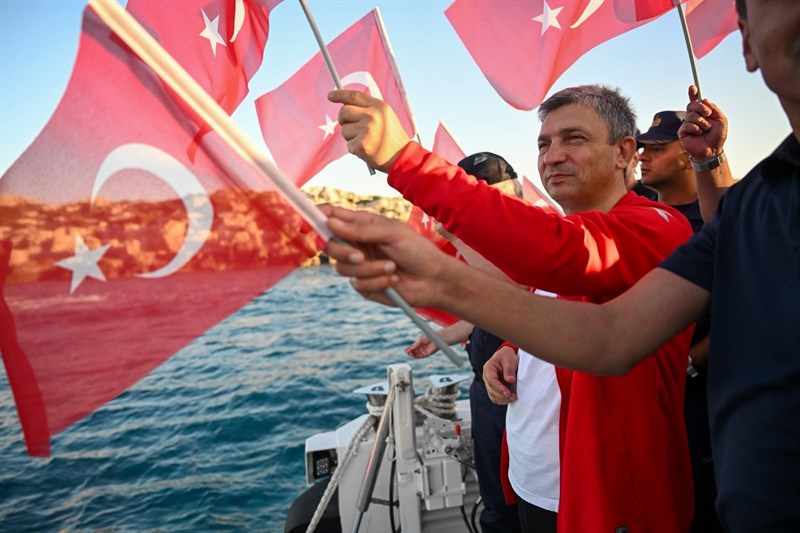 Cumhuriyet’in Kahramanları Kaş’ta Düzenlenen Yürüyüşle Anıldı